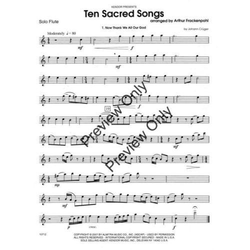 Ten Sacred Songs