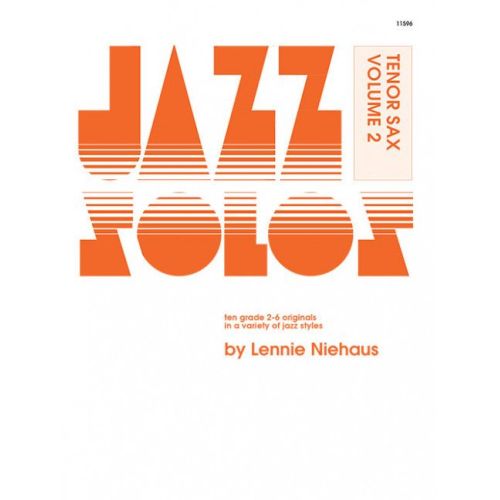 Niehaus, Lennie - Jazz Solos For Tenor Sax. Volume 2