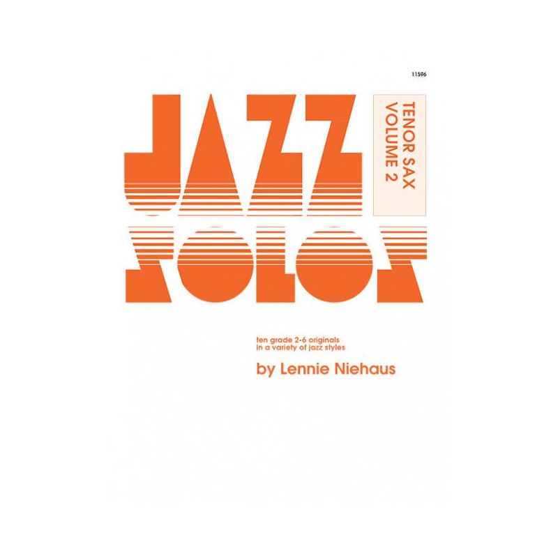 Niehaus, Lennie - Jazz Solos For Tenor Sax. Volume 2