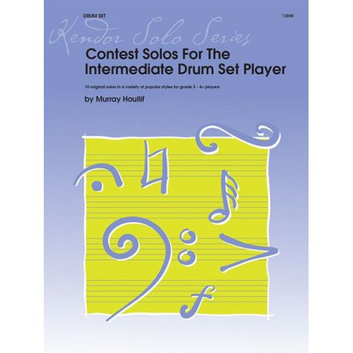 Houllif, Murray - Contest Solos For The Intermediate Drum Set Player