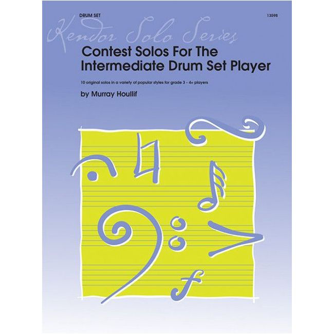 Houllif, Murray - Contest Solos For The Intermediate Drum Set Player