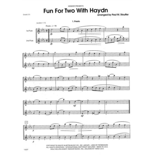 Fun For Two With Haydn