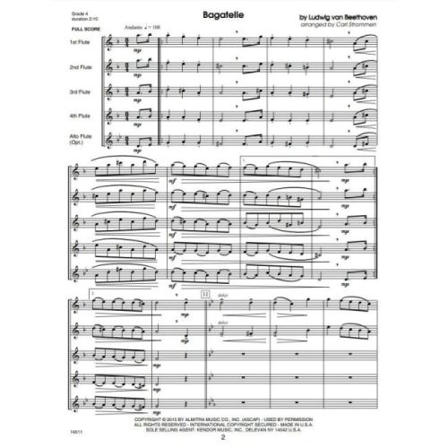 Classics For Flute Quartet