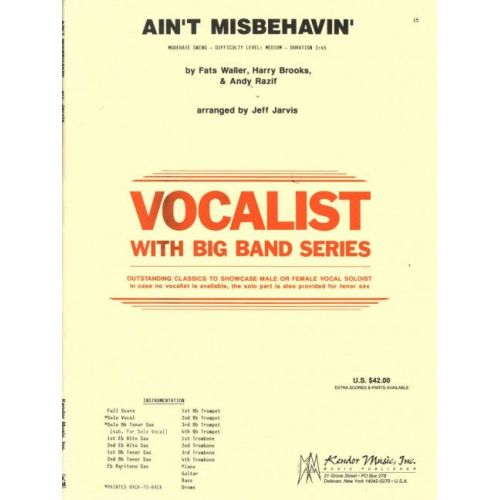 Waller, Thomas Wright - Ain't Misbehavin'