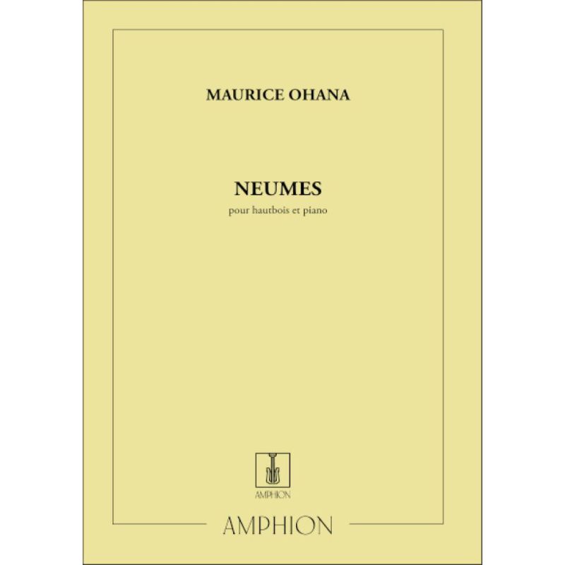 Ohana, Maurice - Neumes