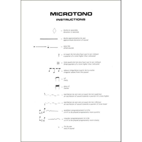 Guinjoan, Joan - Microtono Alto Solo