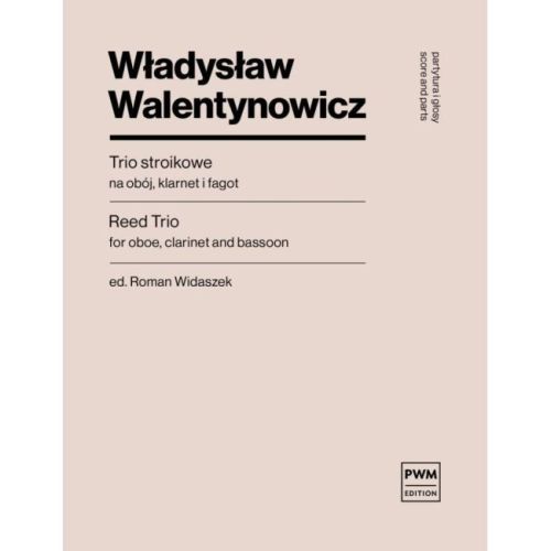 Walentynowicz - Reed Trio Per Oboe