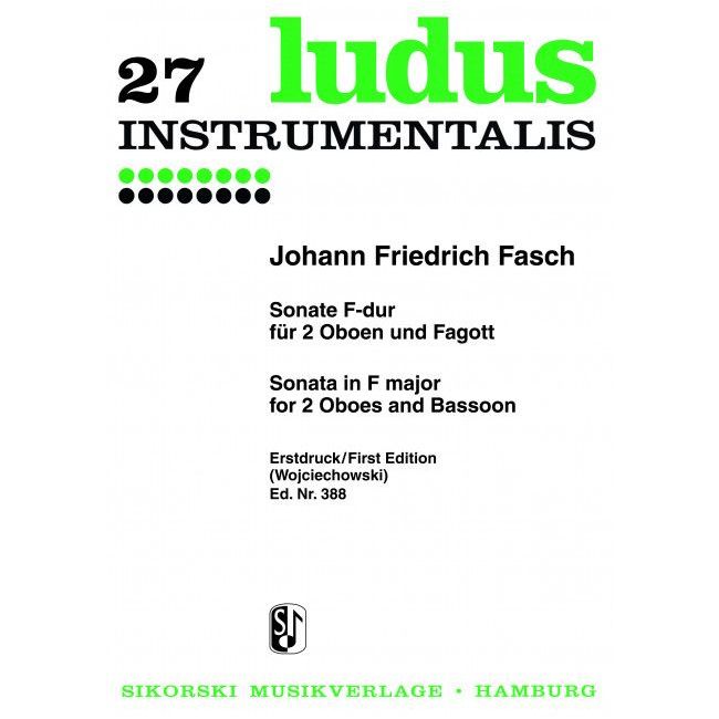 Fasch, Johann Friedrich - Sonate