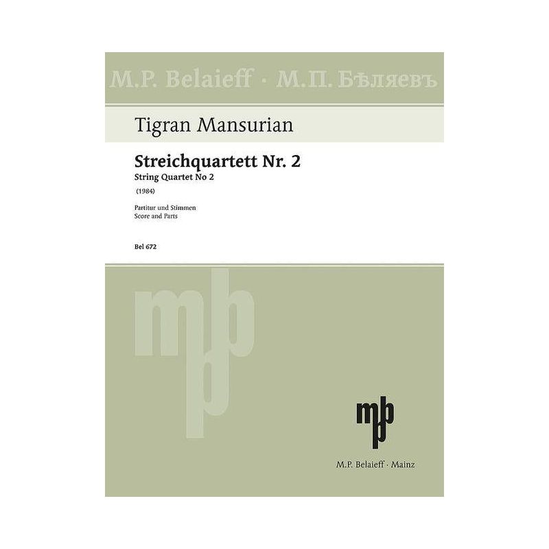 Mansurian, Tigran - String Quartet No 2