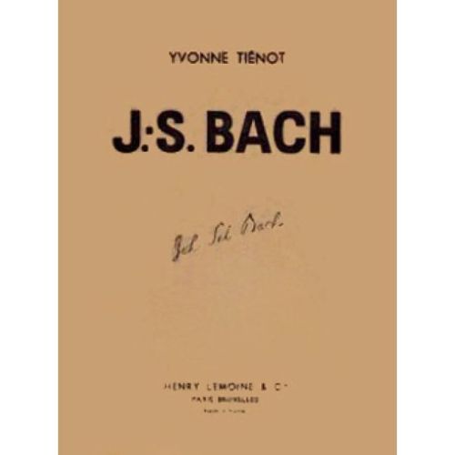 Tienot, Yvonne - Bach -...