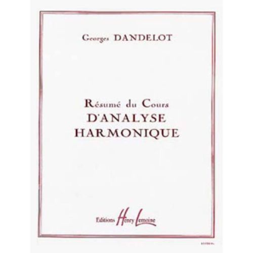 Dandelot, Georges - Résumé...