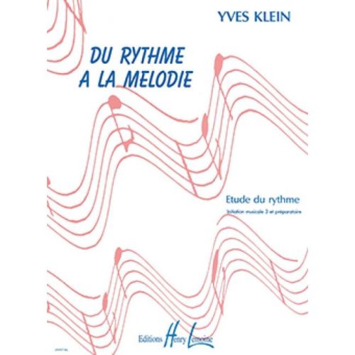 Klein, Yves - Du rythme à...