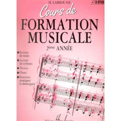 Labrousse, Marguerite - Cours de formation musicale Vol.2