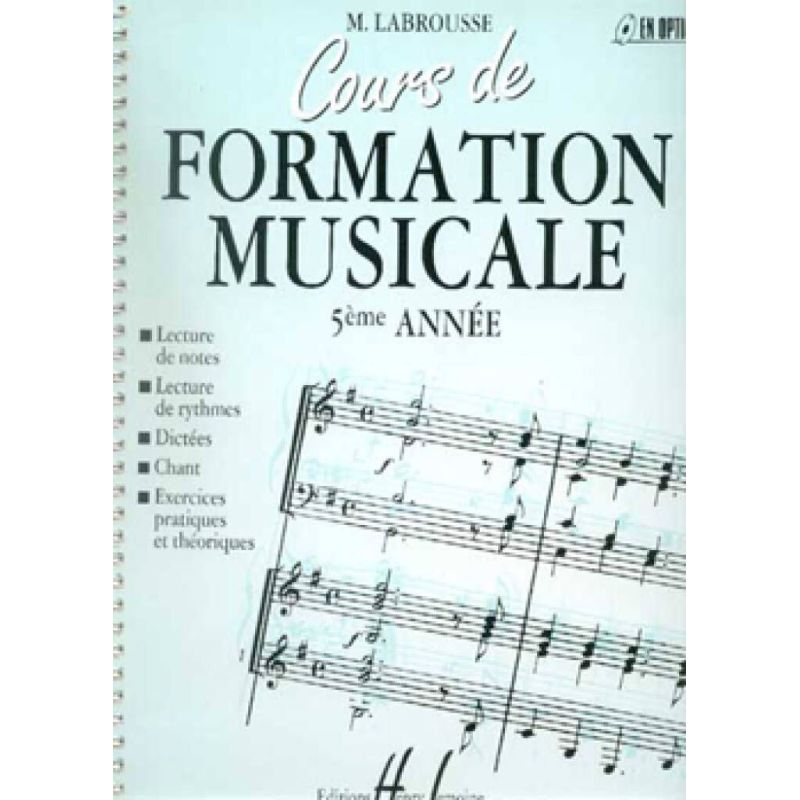 Labrousse, Marguerite - Cours de formation musicale Vol.5