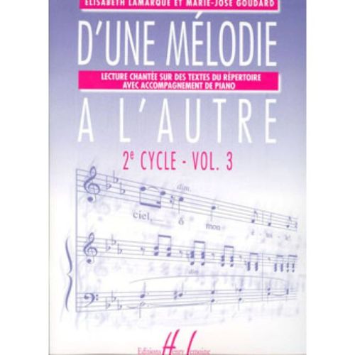 Lamarque & Goudard - D'une mélodie à l'autre Vol.3