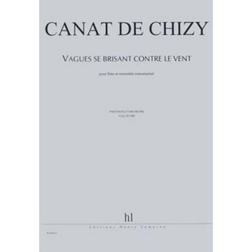 Chizy, Edith Canat De - Vagues Se Brisant Contre Le Vent