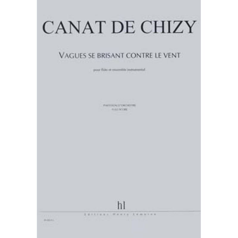 Chizy, Edith Canat De - Vagues Se Brisant Contre Le Vent