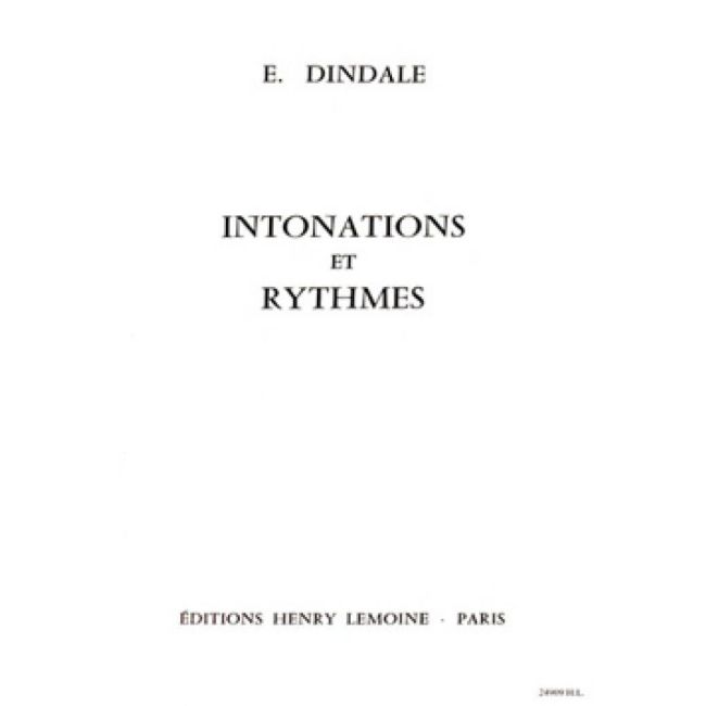 Dindale, E. - Intonations et rythmes