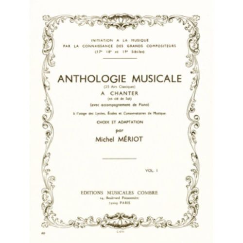 Meriot, Michel - Anthologie musicale Vol.1 (25 airs classiques)