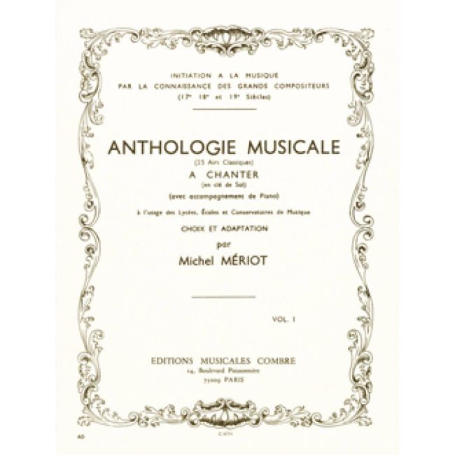 Meriot, Michel - Anthologie musicale Vol.1 (25 airs classiques)