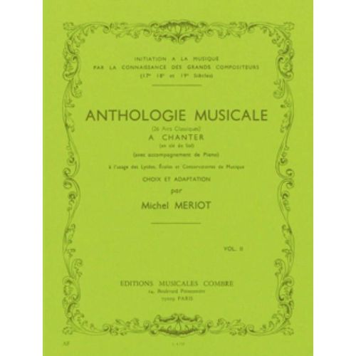 Meriot, Michel - Anthologie musicale Vol.2 (26 airs classiques)