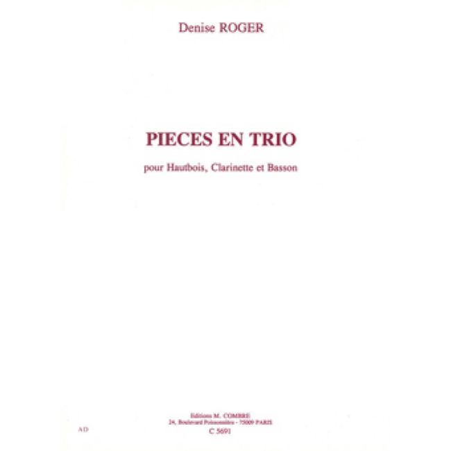 Roger, Denise - Pièces en trio