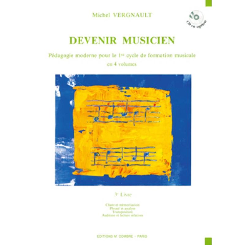 Vergnault, Michel - Devenir musicien Livre 3