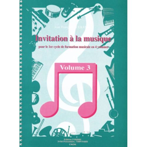 Alexandre, Jean-Francois - Invitation à la musique Vol.3