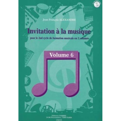 Alexandre, Jean-Francois - Invitation à la musique Vol.6