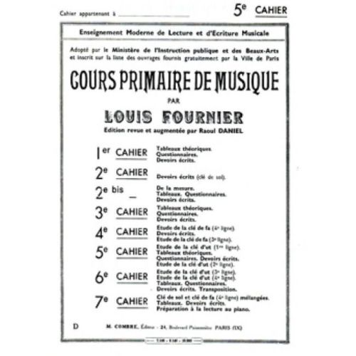 Fournier, Louis - Cours...