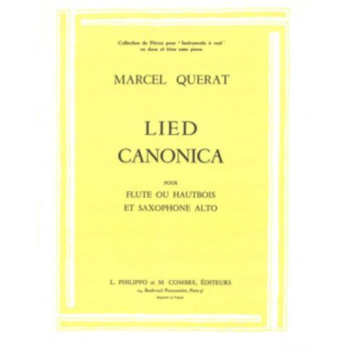 Querat, Marcel - Lied - Canonica