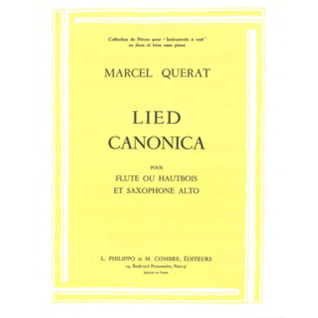 Querat, Marcel - Lied - Canonica