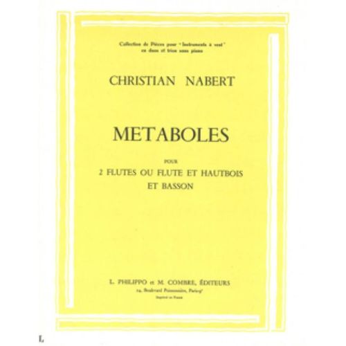 Nabert, Christian - Métaboles (2)