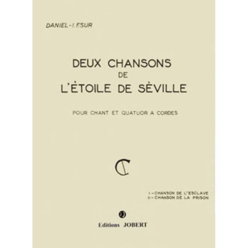 Daniel-Lesur - Chansons de l'étoile de Séville (2)