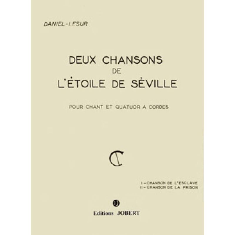 Daniel-Lesur - Chansons de l'étoile de Séville (2)