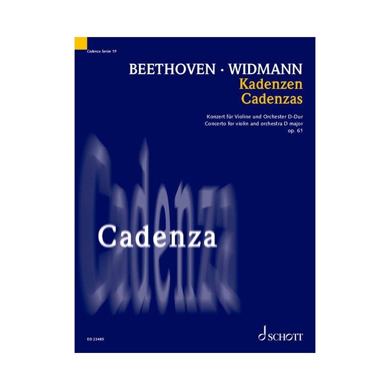 Widmann, Joerg - Cadenzas op. 61 Vol. 19