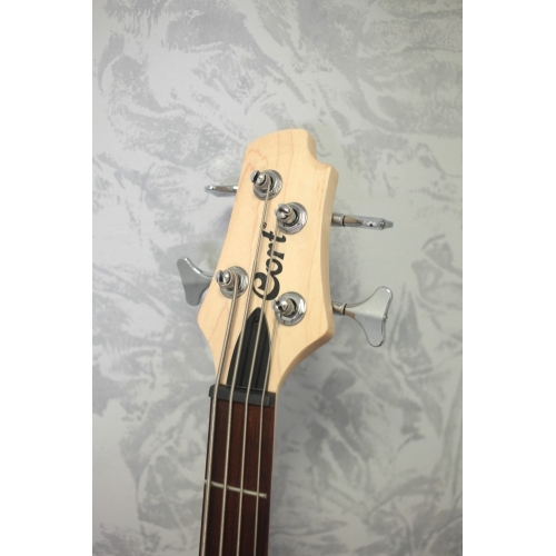 Cort Action PJ Bass Guitar Open Pore Black